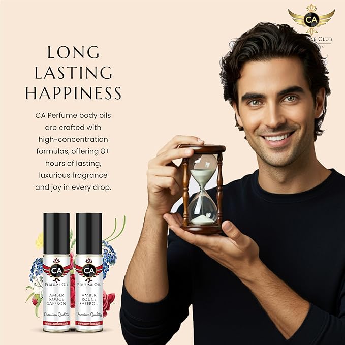 CA Perfume Impression of Tobacco Vanille For Men and Women Fragrance Body Oil Dupes Alcohol-Free Roll-On 0.3 Fl Oz/10ml