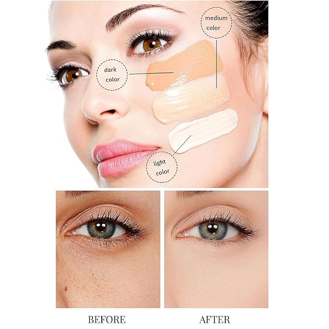 Flawless Matte Liquid Foundation Makeup, Vegan & Cruelty-Free, Liquid Oil-Free Foundation Face Makeup for Combination & Oily Skin, Longwear Medium-Full Coverage (07, 30ml)