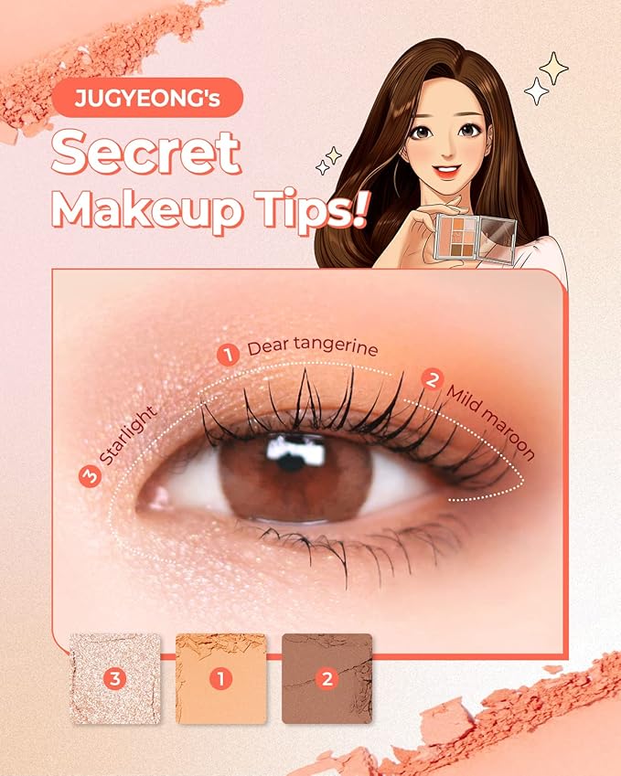 AMTS x True Beauty Edition - Some Sweet EyeShadow Makeup Palette | Matte Shimmer Metallic, Long Lasting, Cheek blush, All My Things, K Beauty, Pink Gold makeup