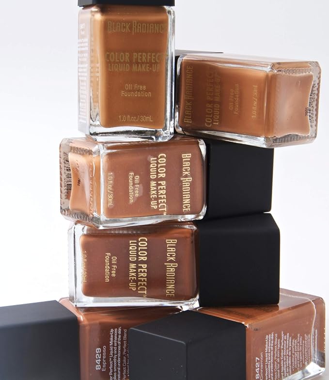 Black Radiance Color Perfect Liquid Make-Up, Cocoa Bean, 1 Ounce