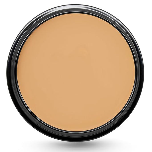 Graftobian HD Glamour Crème Foundation 1/2oz, Weightless Full Coverage Makeup, 65 Inclusive Shades, For All Skin Types, Natural or Full-Glam Looks, For Professionals and Beginners (Cappuccino)
