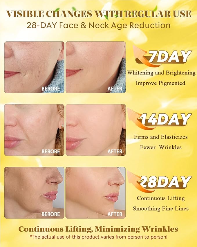 3% Retinol Cream Face Moisturizer, Anti Aging Neck Firming Cream with Collagen, Day & Night Face Cream with Hyaluronic Acid, Lifting & Tightening Wrinkle for Women & Men, 1.7 FL OZ, 3PC