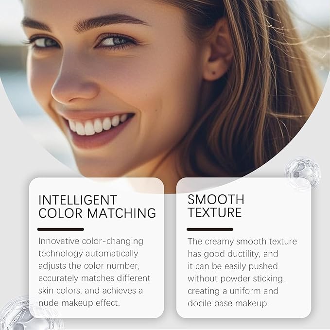 Blanc Cover Cream Stick, Color Changing & Brightening Makeup Base, Blanc Effect Cover Cream Stick for Smooth Hydrating Skin, Concealer & White Foundation for a Flawless Look (Natural)