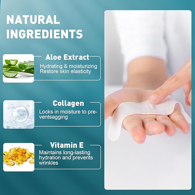 28 Pcs Forehead Wrinkle Patches - Anti Wrinkle Facial Patches with Collagen and Vitamin E for Face Overnight to Smoothing Fine Frown Lines & Wrinkles Treatment