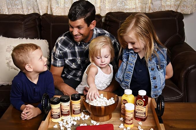 Amish Country Popcorn | 8 Pack Seasoning Bundle | Old Fashioned, Non-GMO and Gluten Free