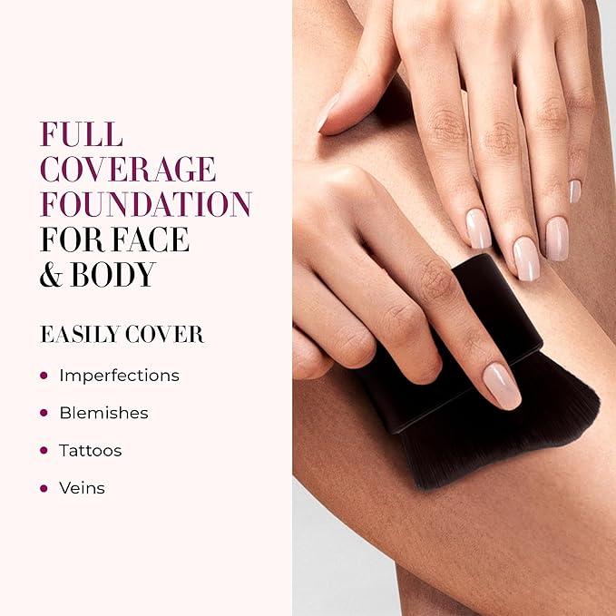 LUMINESS Spray Airbrush Foundation Makeup, Medium Shade 040 - Lightweight, Full Coverage Foundation for Face, Neck, & Body - Concealer for Seamless Blending, Natural-Looking Finish, 2.36 fl oz