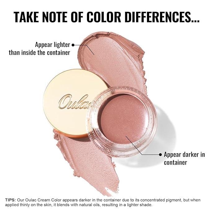 Oulac Matte Eyeshadow 3-in-1 Eyeshadow Eye Primer&Eyeliner Highly Pigmented Waterproof Smudge-proof Long Lasting Wear Smooth&Blendable Formula for Natural Look,Vegan & Cruelty-Free,CM05