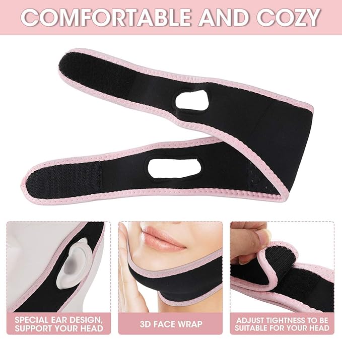 AF1111 Facial Slimming Strap-Pain-Free Face Lifting Belt-Anti-Aging & Anti-Wrinkle Slimming Mask Face Lifting Belt V Shaped Slimming Face Mask