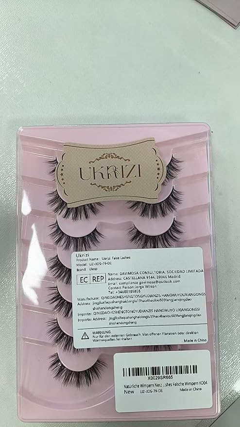 Natural Lashes False Lashes False Eyelashes Wispy Lashes Natural Eyelashes Wispy Eye Lashes Clear Band Lashes UP15