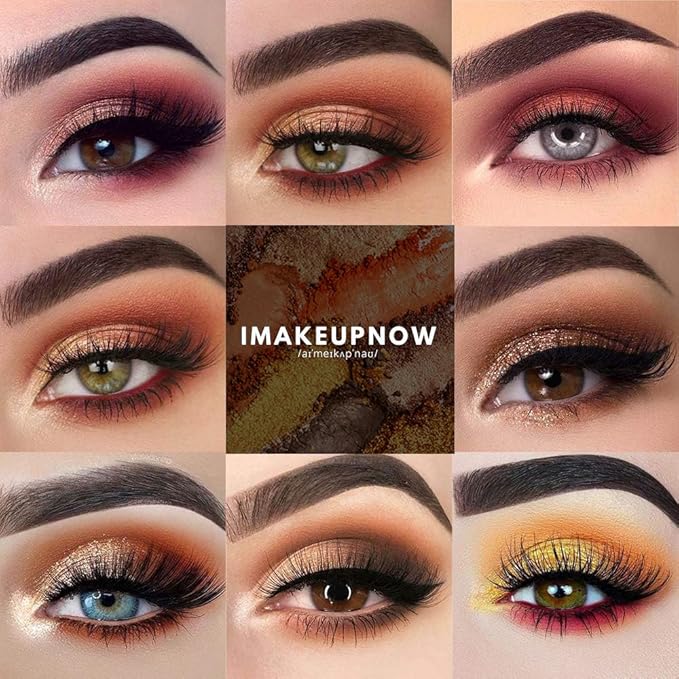 45 Shades Eyeshadow Palette, Highly Pigmented Neutral Tones Collection Makeup Palette, Matte Shimmer Metallic Glitter Eye Shadow For Long Lasting Eye Make Up