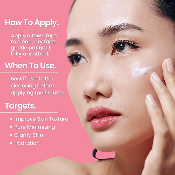 Niacinamide Serum for Face by Natural Outcome Skin Care, B-Boost Niacinamide 10% Plus Zinc 2% Salicylic Acid + Hyaluronic Acid, Acne Treatment + Pore Reducing Serum + Skin Balancing