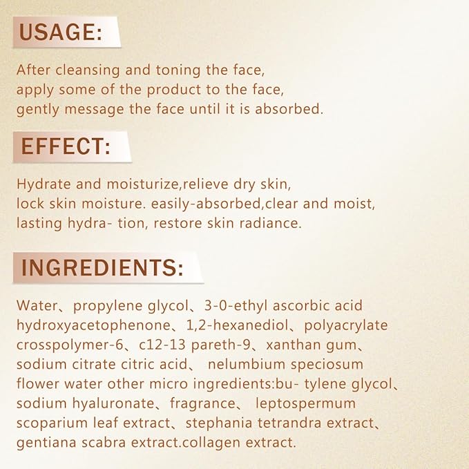 Vitamin C Serum for Face with Hyaluronic Acid, Boost Skin Collagen, Brightening, Antioxidant, Anti-Aging, Hydrate & Plump, Improve Appearance of Dark Spots, Tone, Fine Lines Facial Serum 30ml/1 fl oz