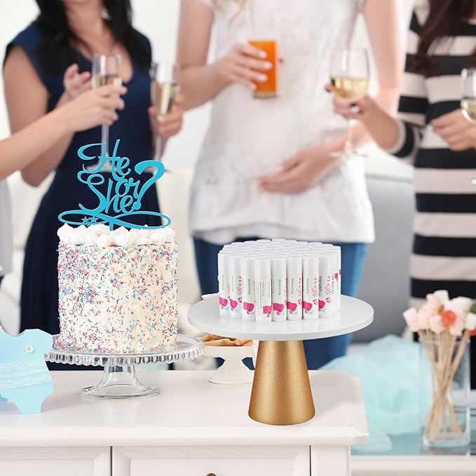 50 Pcs Pink Elephant Favors Baby Shower Lip Balm Party Supplies Bulk for Girls Guests It's a Girl Baby Shower Gifts Gender Reveal Favors Prizes Souvenirs Winners Thank You Appreciation Gifts