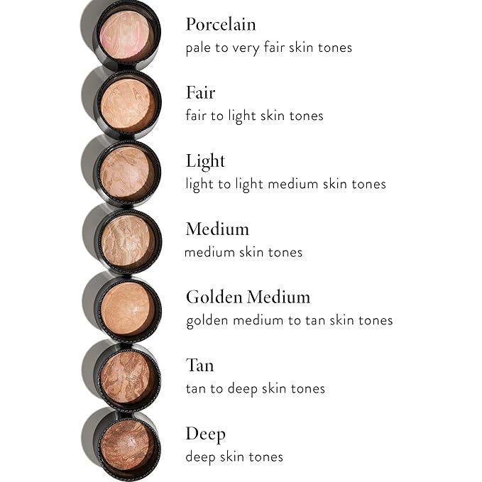 LAURA GELLER NEW YORK Award-Winning Baked Balance-n-Brighten To Go Color Correcting Powder Foundation - Medium - Buildable Light to Medium Coverage - Demi-Matte Natural Finish
