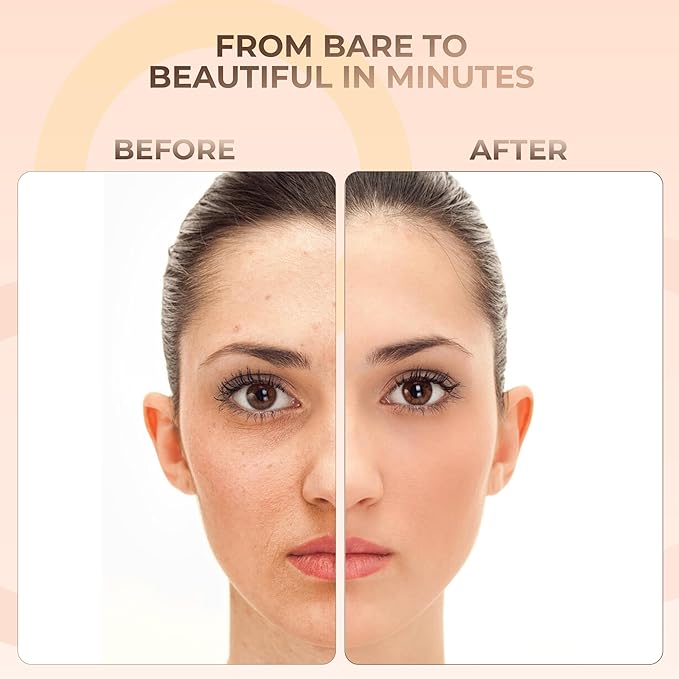 Foundation Powder Refill (Warm)(8 Ounce Bag) By Sweet Face Minerals, Lightweight Mineral Loose Makeup Powder with SPF 20, Full Coverage Flawless Finish, Talc-free, Cruelty-Free, Refillable Pouch