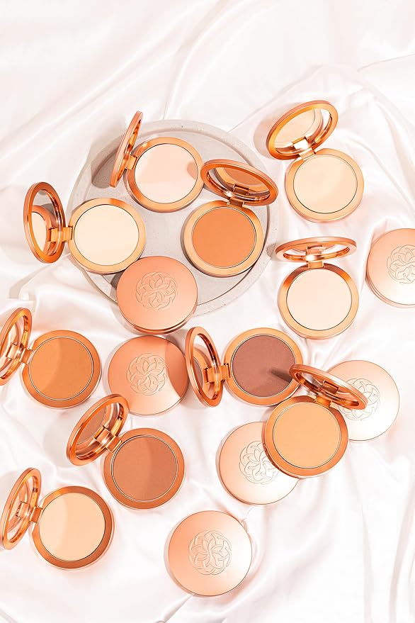 YENSA Super Serum Silk Powder Foundation - Matte Foundation Makeup to Blur and Smooth Pores - Provides a Radiant and More Even Skin Tone for a Natural, Healthy Glow - Fair 3 (0.35 oz)