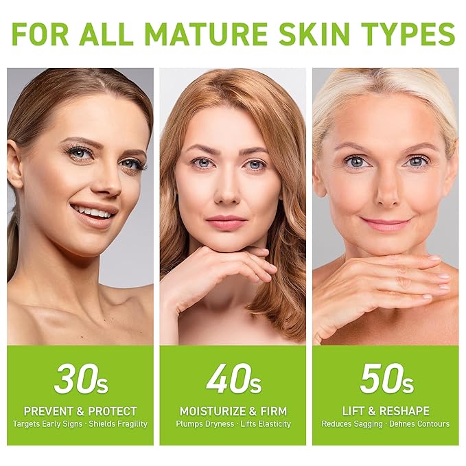 Anti-Wrinkle Retinol Serum for Face: Anti Aging Firming Skin Treatment with Hyaluronic Acid & Collagen - Deep Hydration Facial Care for Women Over 30，Daily & Night Use, 1.0 fl.oz