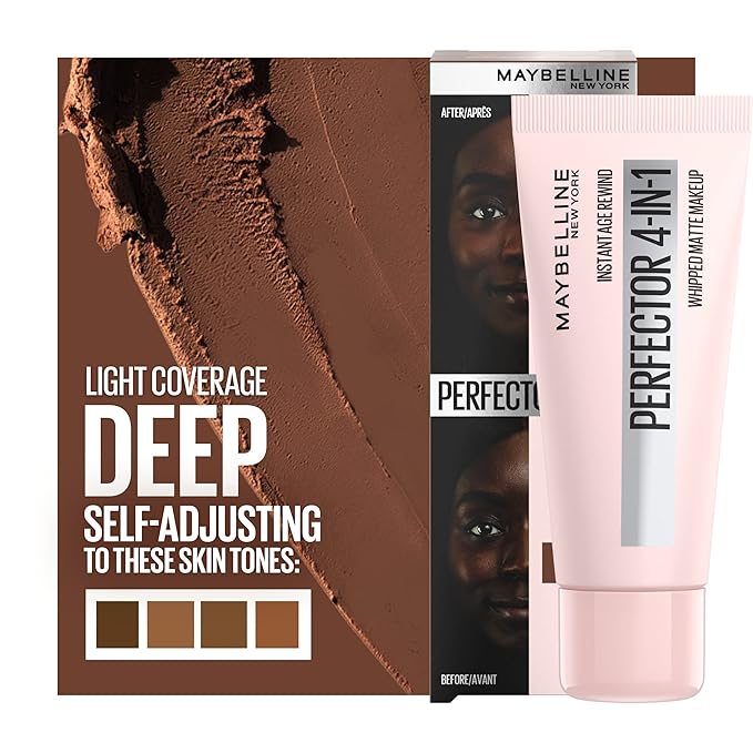 Maybelline Instant Age Rewind Instant Perfector 4-In-1 Matte Makeup, 05 Deep, 1 Count