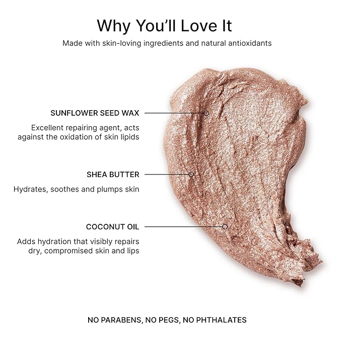 Jillian Dempsey Lid Tint: Satin Cream Eyeshadow I Easy Application for a Natural Shimmer or a Layered Matte Finish I Shell