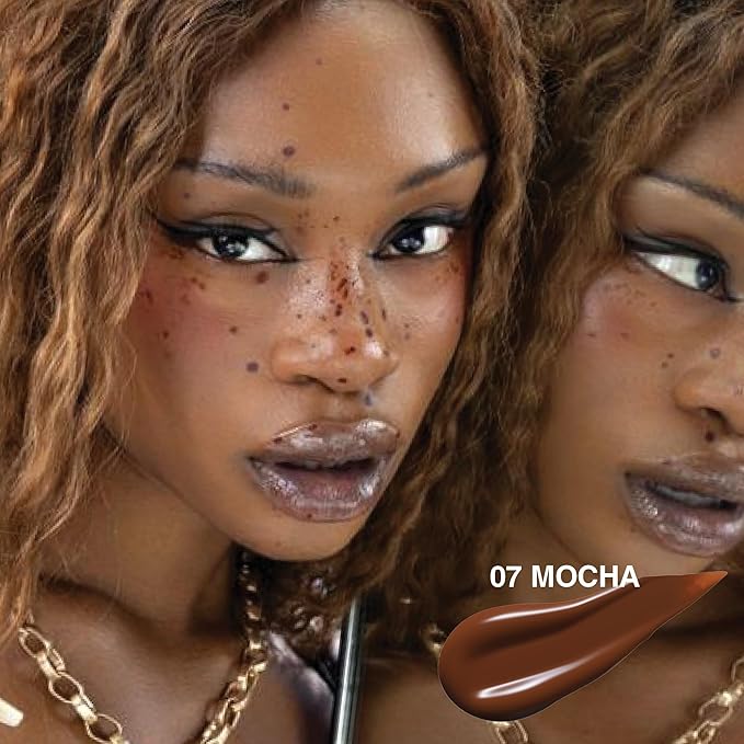 Matte Foundation Money - Long-Lasting Makeup Foundation with Flawless & Buildable Coverage - Liquid Foundation for All Skin Types (Mocha)