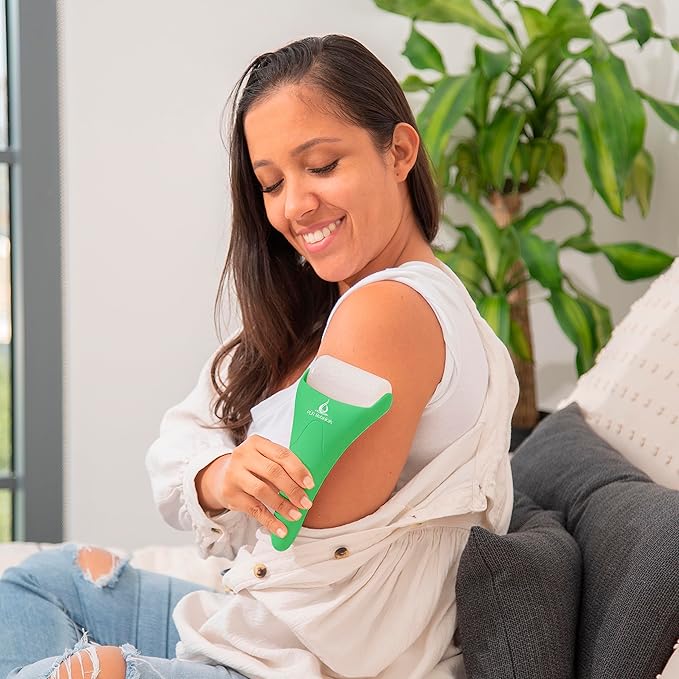 Ice Roller for Face & Eye Puffiness Relief 2 in 1 Set - Therapeutic Facial Massager for Beauty - Cooling Face Rollers for Women - Tone & Tighten Your Damaged Skin - Reduce Wrinkles