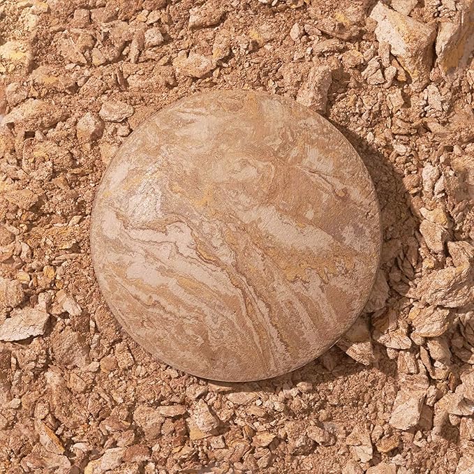 LAURA GELLER NEW YORK Award-Winning Baked Balance-n-Brighten To Go Color Correcting Powder Foundation - Medium - Buildable Light to Medium Coverage - Demi-Matte Natural Finish