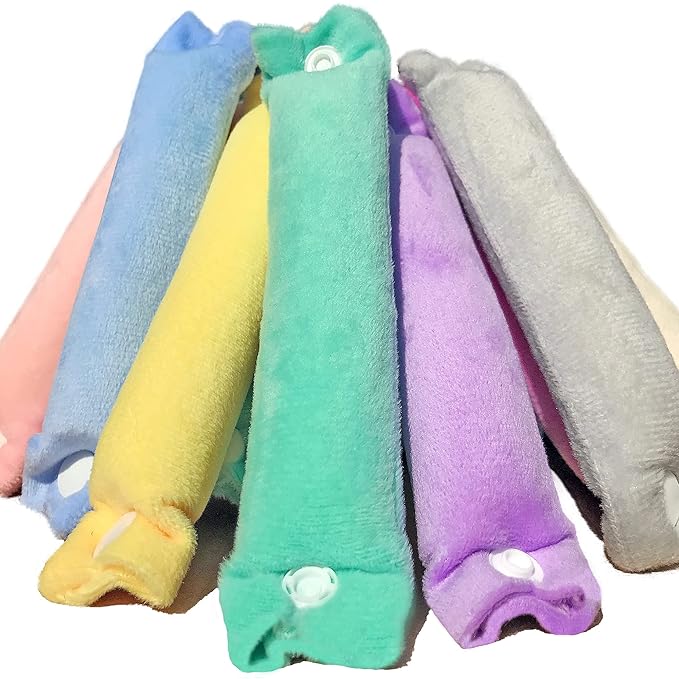 Aimin Hair Heatless Hair Curlers No Heat, Heatless Curls Overnight Blowout Rods, No Heat Hair Curlers To Sleep In, Soft Flexi Rods For Long Hair, Thick Curling Rod Styling Tools (16pcs) …