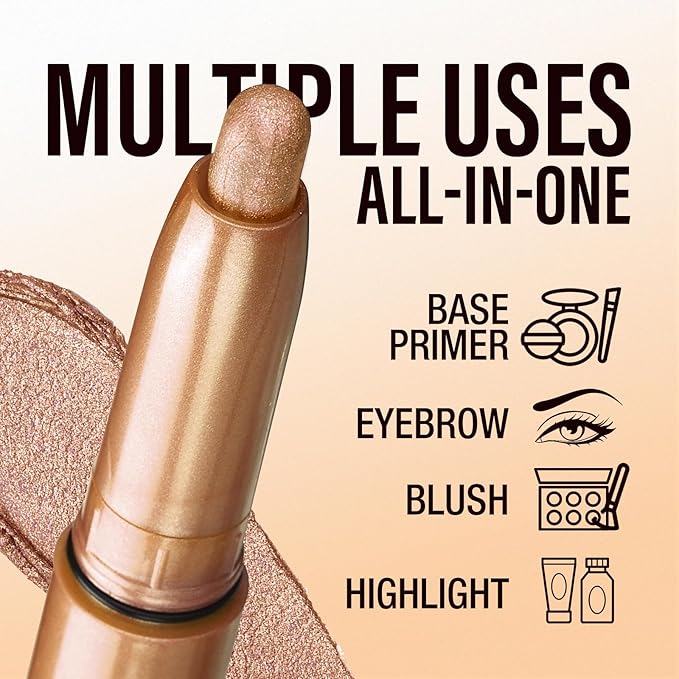 Jolilab Eyeshadow Stick Set, 8 Colors Matte Professional Bright-Colored Contouring and Highlight Eyeshadow Stick, Cream Waterproof Long Lasting High Pigmented Eye Shadow. (2, 05+07)