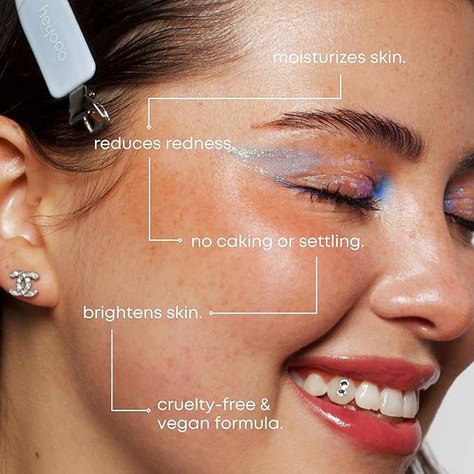 Natural Glow Foundation - Light to Medium Coverage Cushion Foundation Makeup with Hyaluronic Acid & Tea Tree Extract - Vegan & Cruelty-Free Cream Foundation - K Beauty - 15g/0.52oz - Mahogany