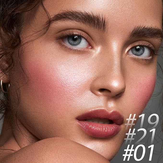 3 Pcs FAIR-COOL Contour Stick Set,Cream Blush & Highlighter Bronzer Pen,Long Lasting & Smooth Natural Face Contouring Illuminator,Professional Makeup Kit for All Skin