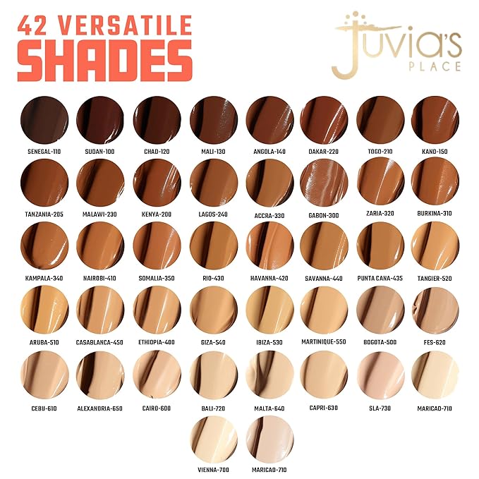 Juvia's Place I Am Magic Velvety Matte Liquid Foundation (Zaria (320))