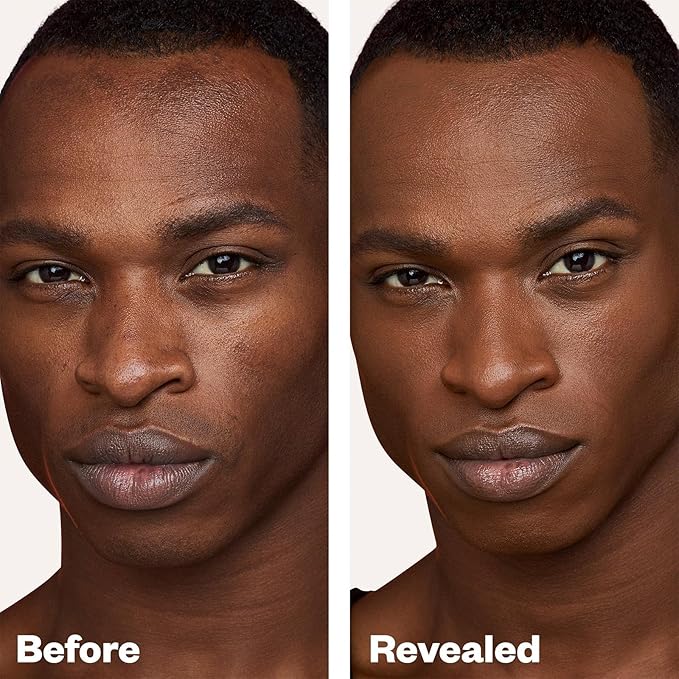 Kosas Revealer Skin-Improving Foundation with SPF 25 Protection -Hydrate, Brighten, Soothe, Plump, Protect Skin - Smoothing Texture, Natural Finish and Clean Formula - Deep Neutral Olive 400