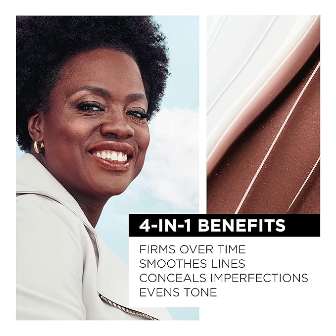 L'Oreal Paris Age Perfect 4-in-1 Tinted Face Balm Foundation with Firming Serum, Fair 20, 0.63 Ounce