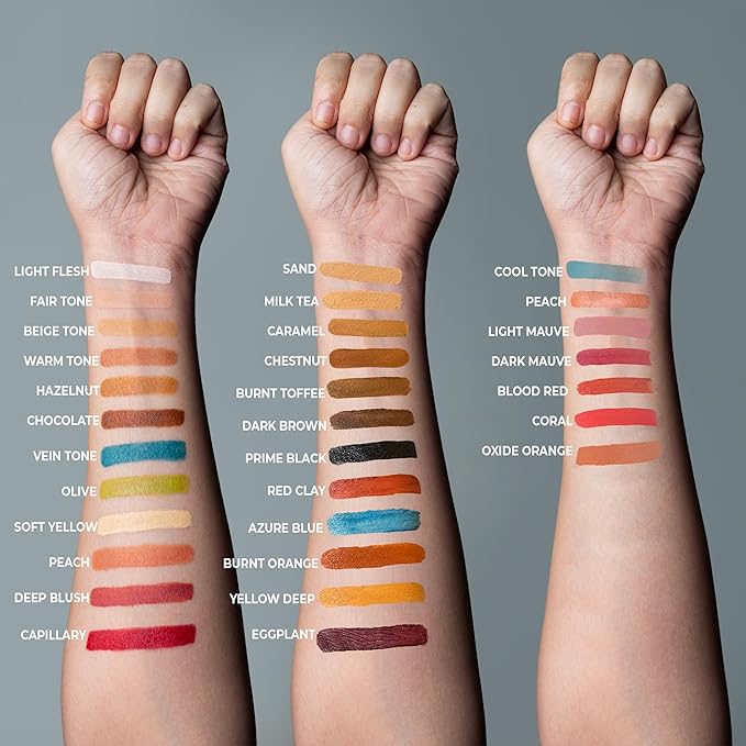 Alcohol Palette Refill Pans - Skin Tones - Hazelnut