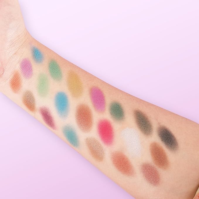 All in One Makeup Kit for Women Full Kit - 24 Eyeshadow, 4 Lipsticks, 1 Blushers, 1 Powder, 2 Eyebrow Powder, 1 Mirror, 1 Double Ended Brush, Makeup Gift Set for Teen Girls, Beginner and Professional