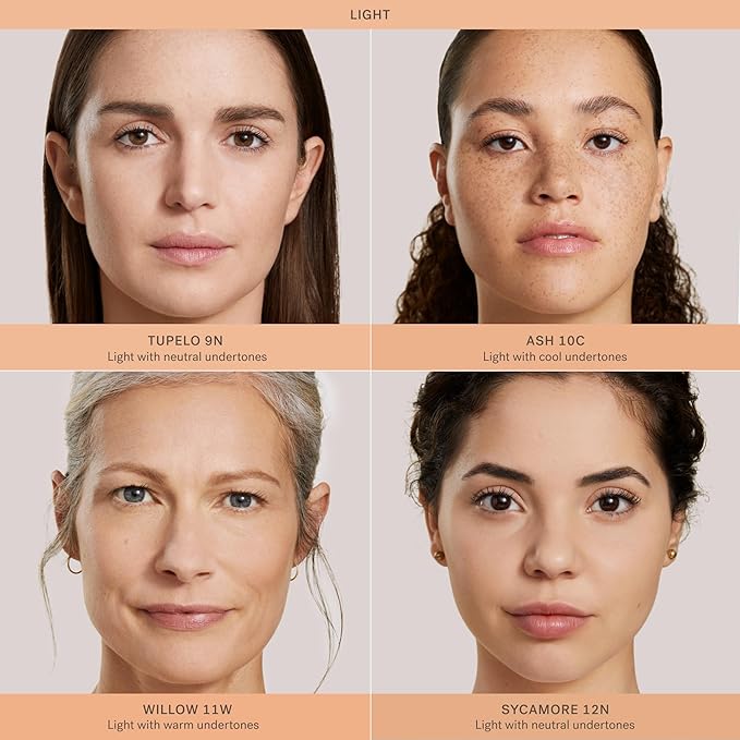 ILIA - Skin Rewind Complexion Stick - Foundation + Concealer + Skincare | Non-Toxic, Vegan, Cruelty-Free, Clean Makeup (12N - Sycamore, 0.35 oz | 10 g)