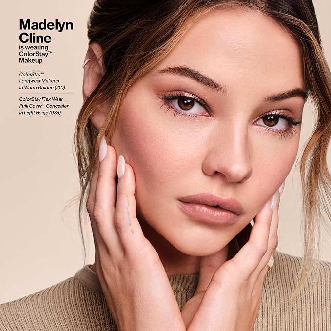 Revlon Liquid Foundation, ColorStay Face Makeup for Combination & Oily Skin, SPF 15, Medium-Full Coverage with Matte Finish, Dune (295), 1.0 oz