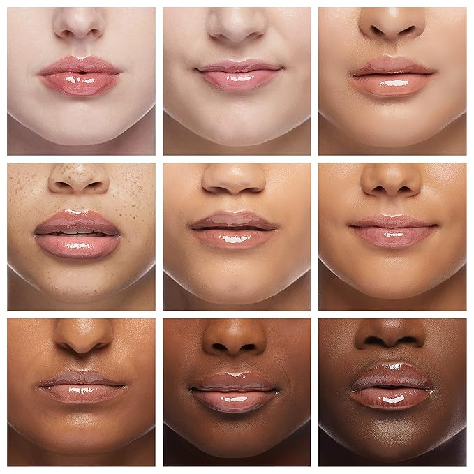 3 Set Lip Oil Hydrating Tinted Lip Balm, Plump Lip Gloss Lip Care Transparent Toot Lip Oil Tinted, Glass Lip Glow Oil Fresh Texture & Non-sticky, Nourishing Repairing Lightening Lip Lines Lip Care Products