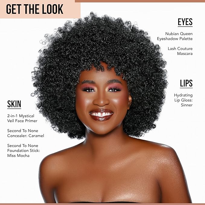 Glamazon Second to None Foundation Stick, Miss Mocha, Light-to-Full Coverage, Weightless Makeup With a Glowy Natural Finish